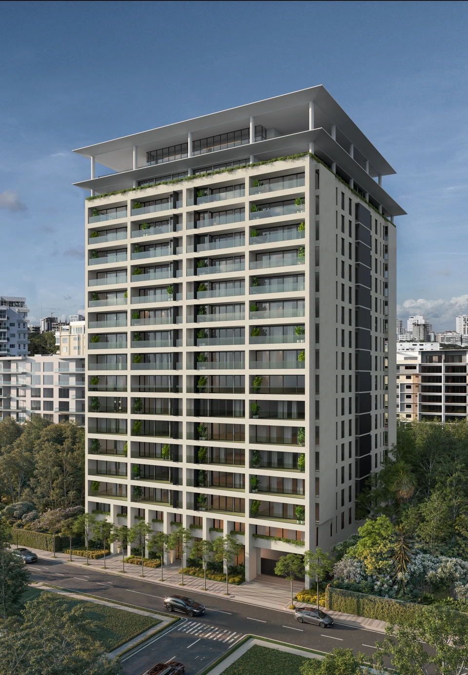 Render de Fachada de Aluna Piantini