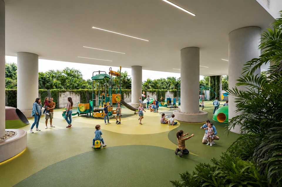 Render de Parque familiar